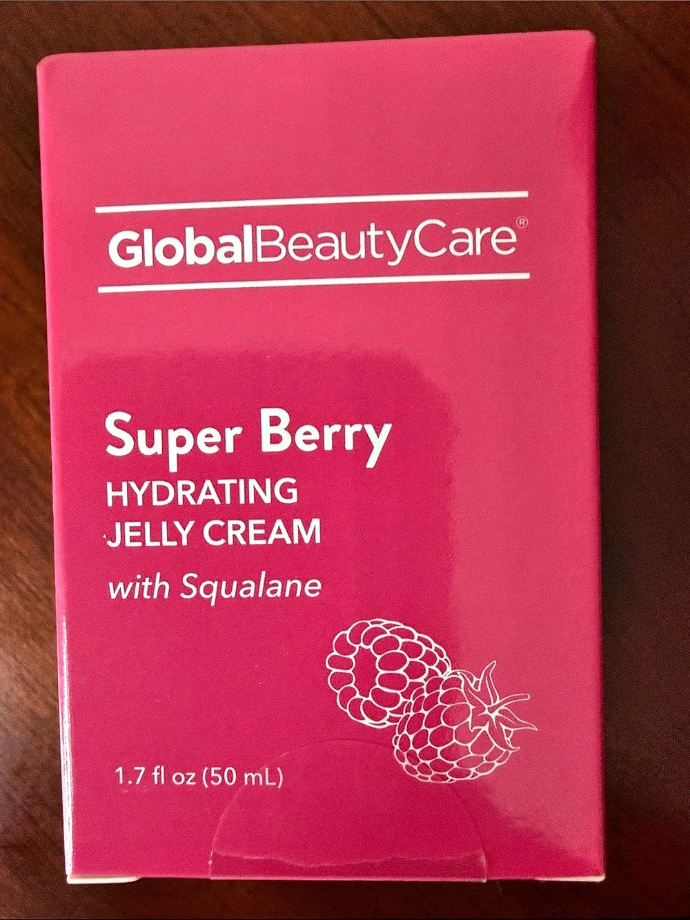 GlobalBeautyCare Super Berry Hydrating Jelly Cream Squalane Moisturizer NWT